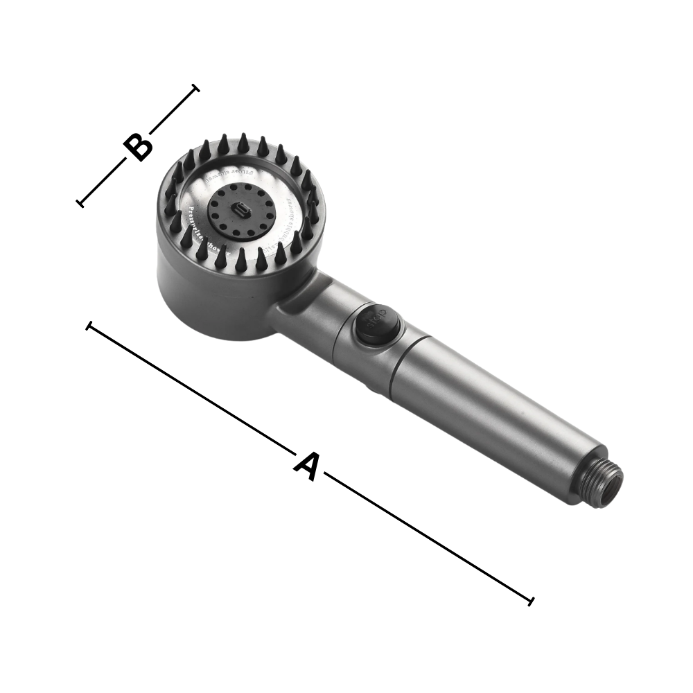 Luxurious shower head for a refreshing experience