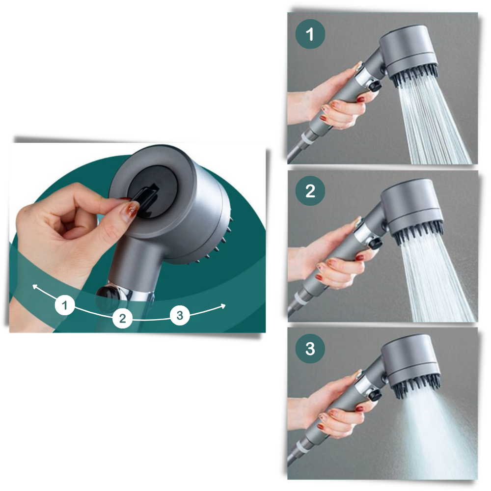 Luxurious shower head for a refreshing experience