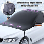Magnetische Auto-Windschutzscheibenabdeckung für Schnee und Sonne – Robust und Kompakt