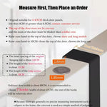 Practical Door Hook Organizer with 6 Aluminum Hooks