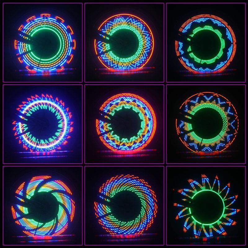 LuminBike | 3D Fahrrad Speichen LED Leuchten