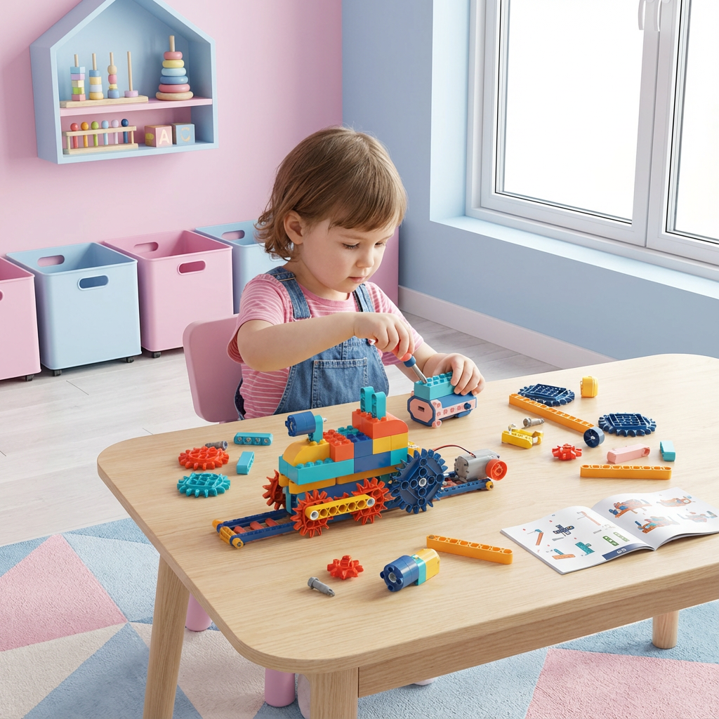 Motorisierte Spielbausteine für Wissenschaft und Bildung