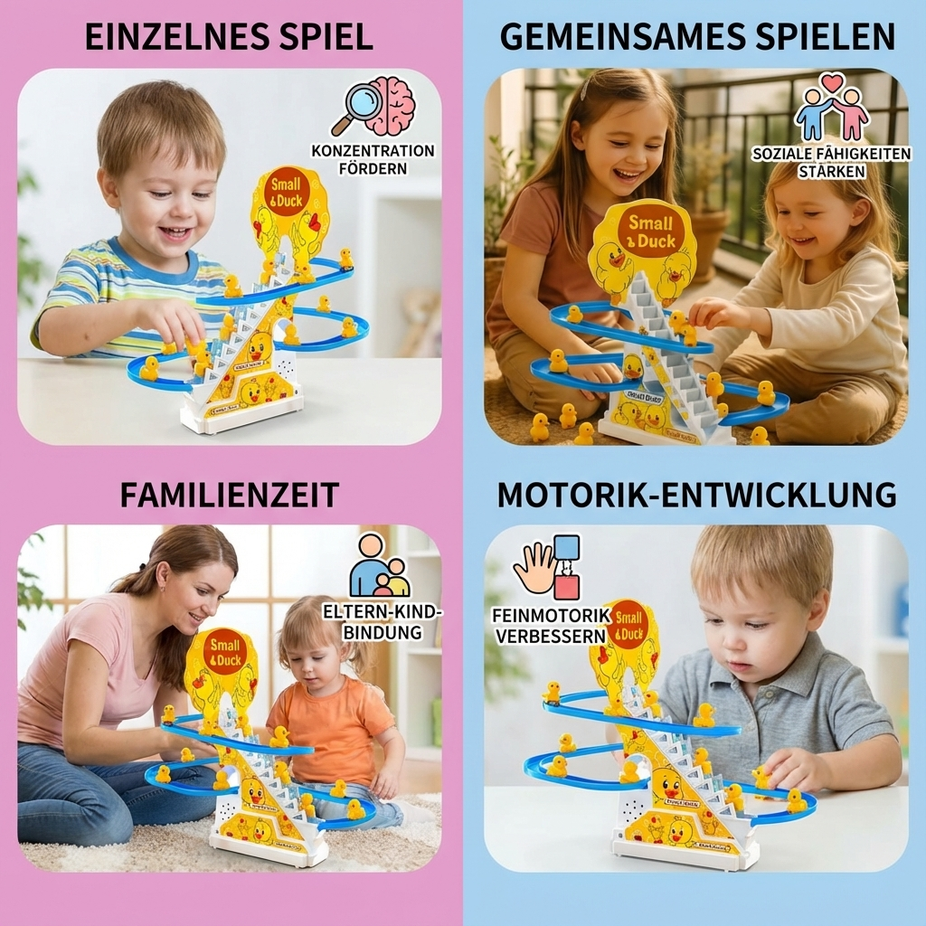Spielzeug Achterbahn für Entenrutschen