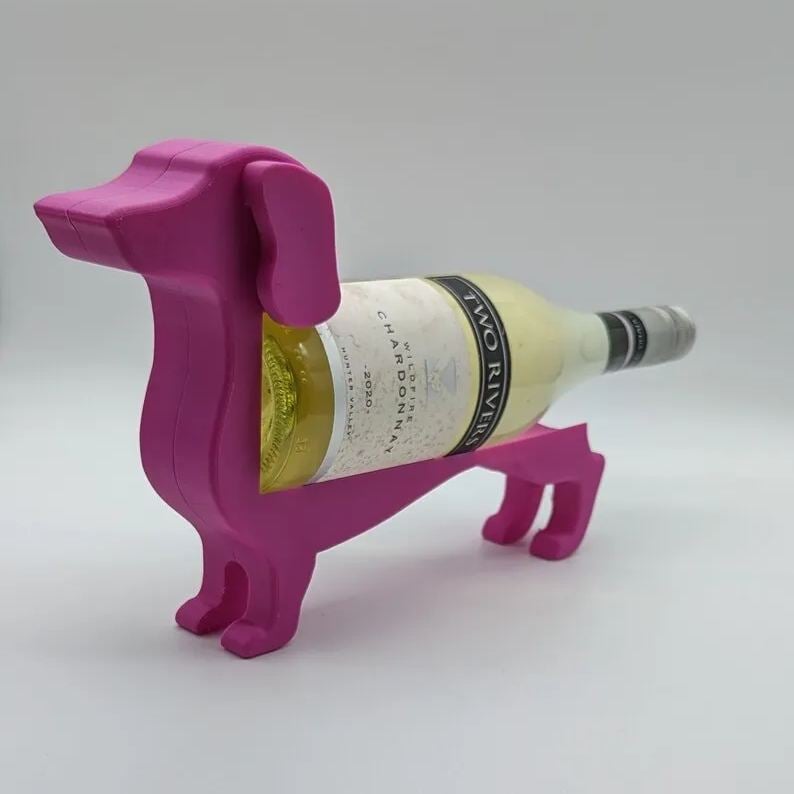 Charming Dachshund Wine Bottle Holder for Wine Lovers