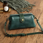 Retro-Inspirierte Ledertasche – Handgefertigt für Stilbewusste