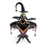 Zauberhafte Hexen-Tischdekoration für Halloween