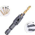 Precise Drill Bit Set for Woodworking | 5-Piece