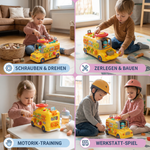 Montessori Schraubspielzeug 7in1 – Lernspiel für Bau und Motorik