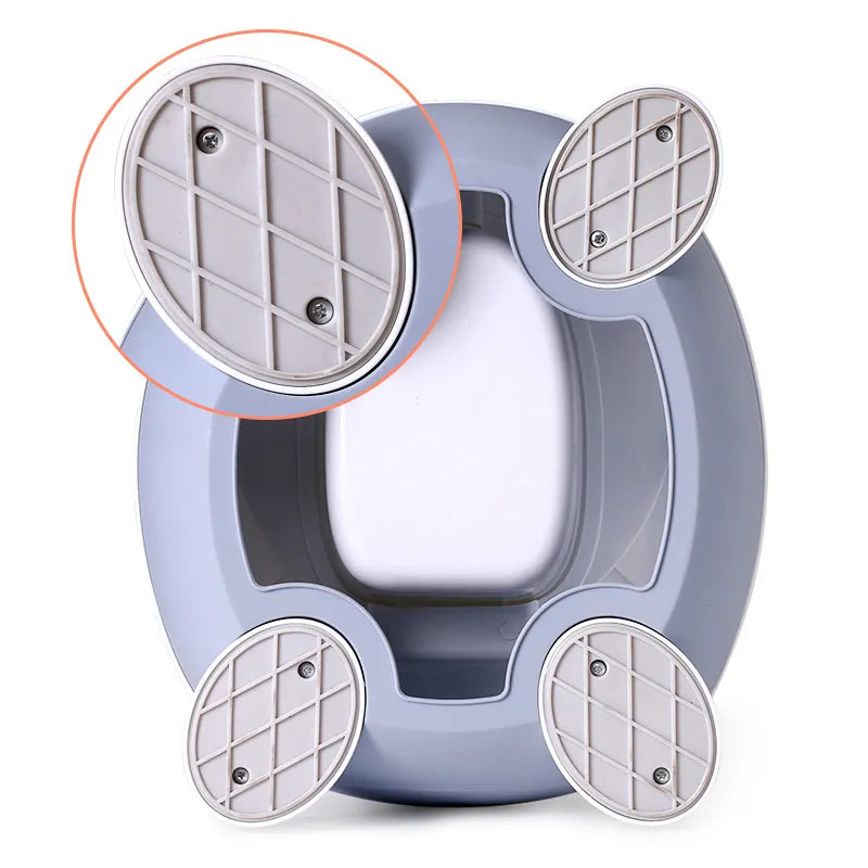 Kindertöpfchen in Panda-Design – Weiches Baby-Töpfchen mit PU-Sitz