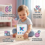 Spiel zur Förderung früher Fähigkeiten - Holz Logik Entschlüsselung für Kinder