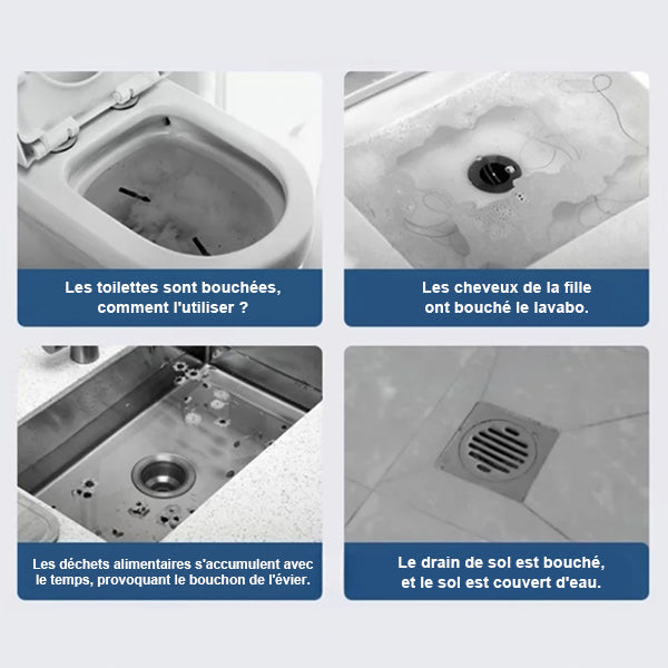 QuickClean – Lightning-fast solution for clogged drains