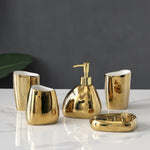Elegant ceramic soap dispenser for sophisticated bathrooms