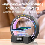 Multifunktionale Bluetooth-Lampe mit integrierter Ladestation und Wecker