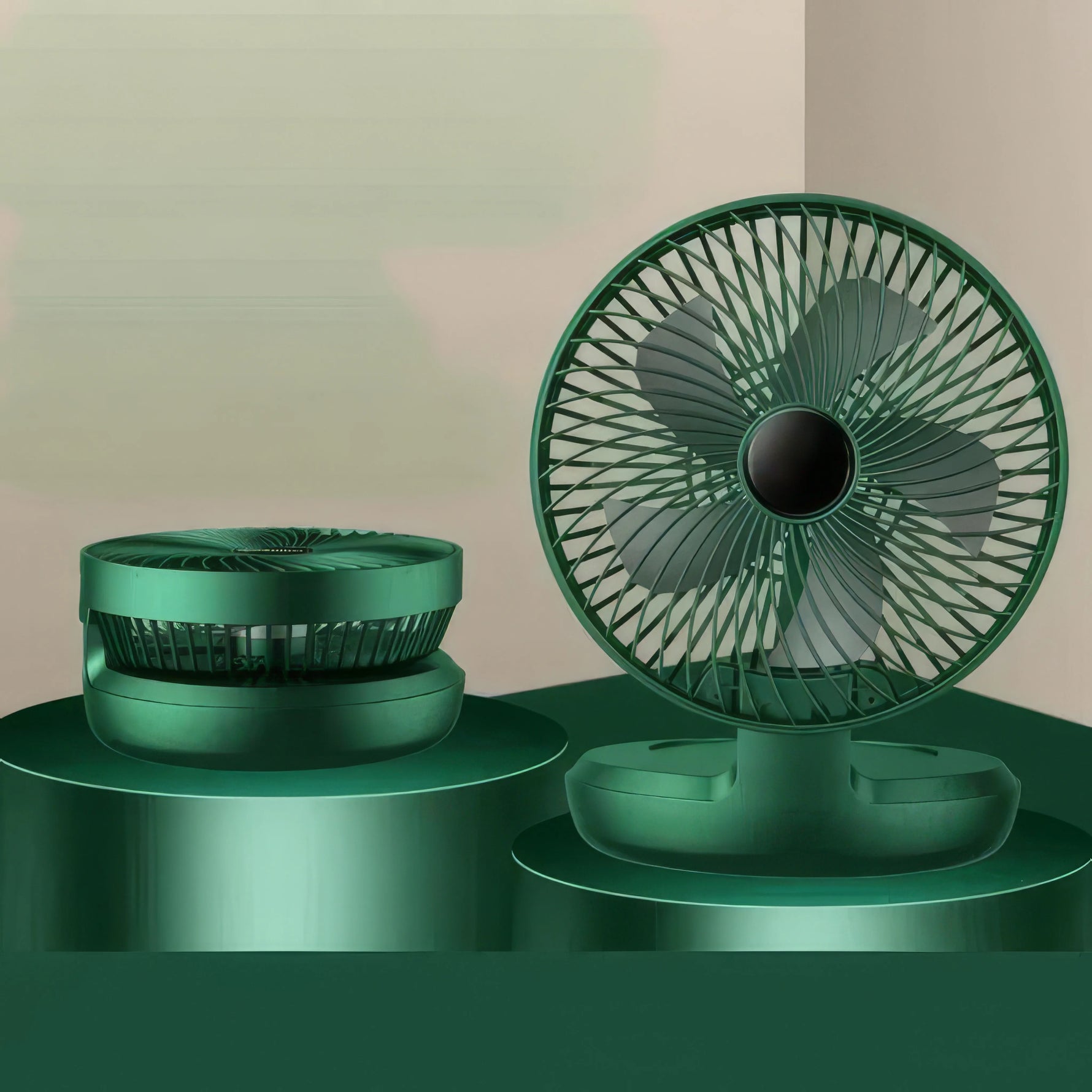 Luftiger Lebensraum – Tragbarer Wandventilator mit leiser Funktion und 3 Geschwindigkeiten