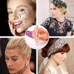 BlitzKristall – Effortlessly apply 70 glitter stones for creative projects
