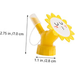 Wassertropfenaufsätze für Pflanzen – 6er Set mit Sonnenblumenmotiven