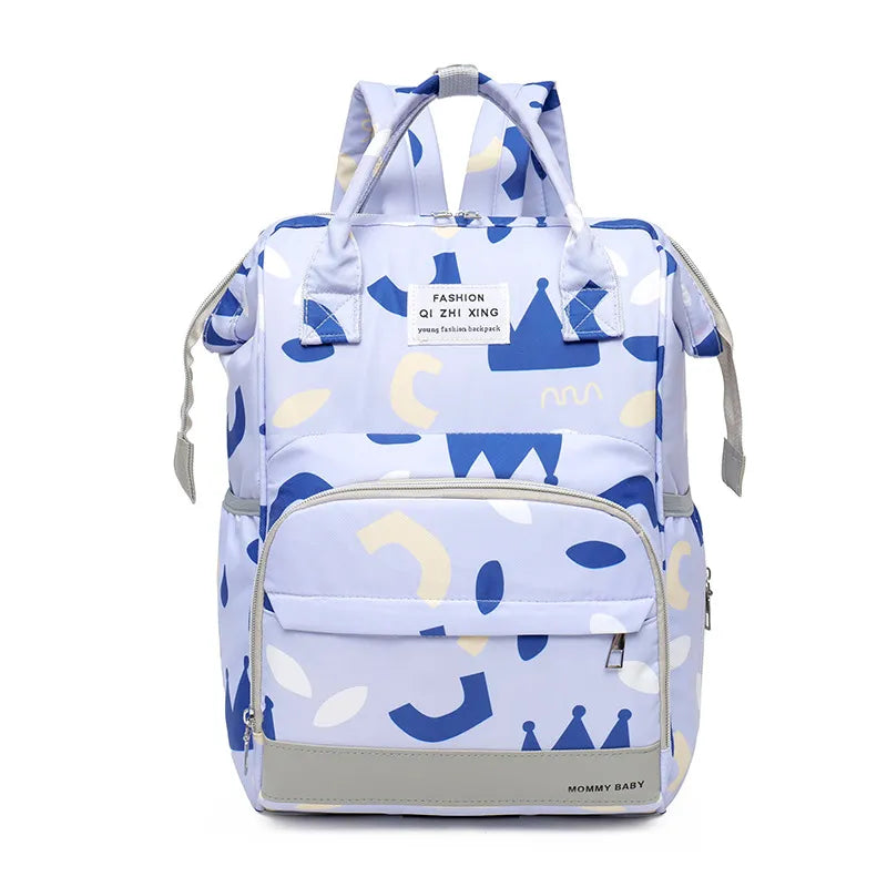 Großer Baby-Rucksack mit vielen Fächern – Wickelrucksack für Eltern
