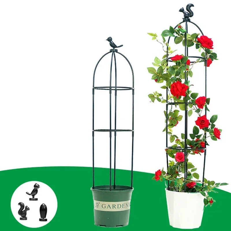 Sturdy Climbing Aid for Plants | Flexible Fiberglass Trellis