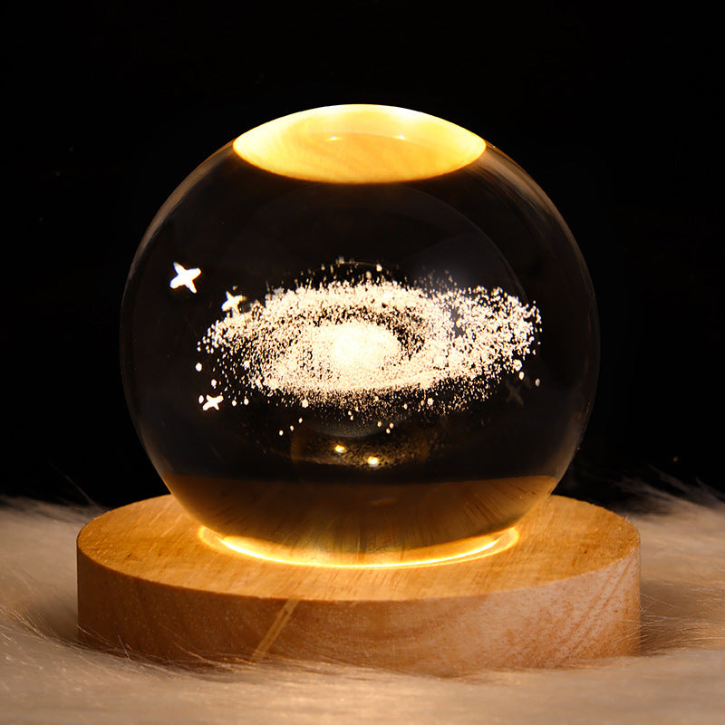 3D Kristalllicht mit LED für eine entspannte Atmosphäre