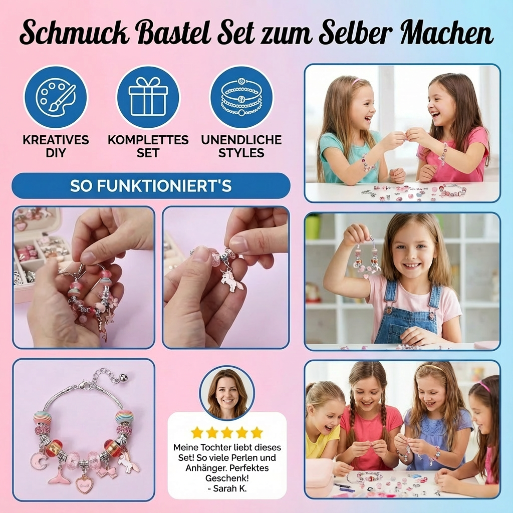 Bastelset für Schmuckherstellung – DIY Schmuck selbst gestalten