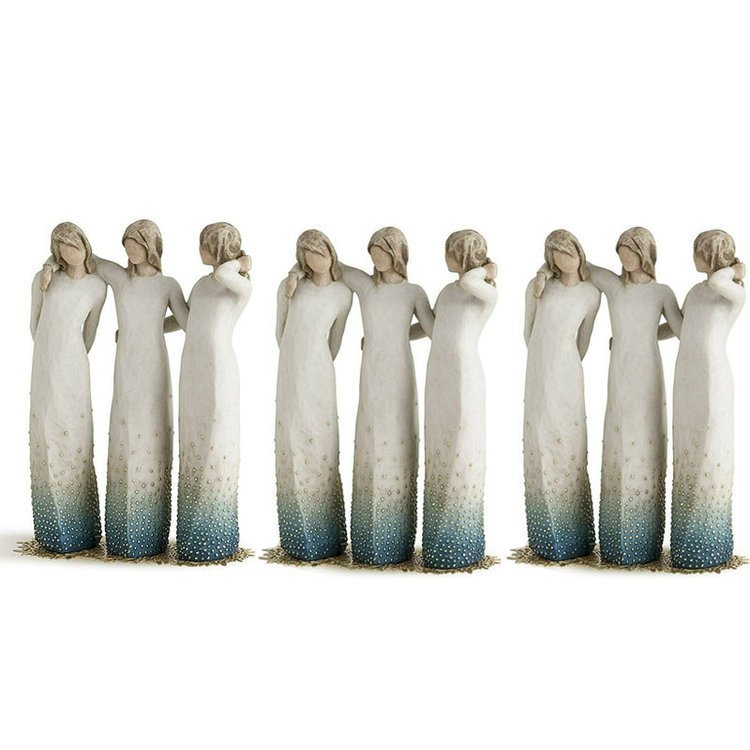 Herzliche Verbindung | Handgefertigte Figur der Freundschaft