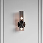 Modern Glass Wall Light with Double-Head LED