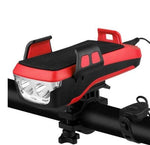 Multifunktionale Solar Fahrradlampe 5 in 1 | Nutzen Sie Sonnenenergie