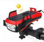 Multifunktionale Solar Fahrradlampe 5 in 1 | Nutzen Sie Sonnenenergie