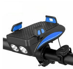 Multifunktionale Solar Fahrradlampe 5 in 1 | Nutzen Sie Sonnenenergie