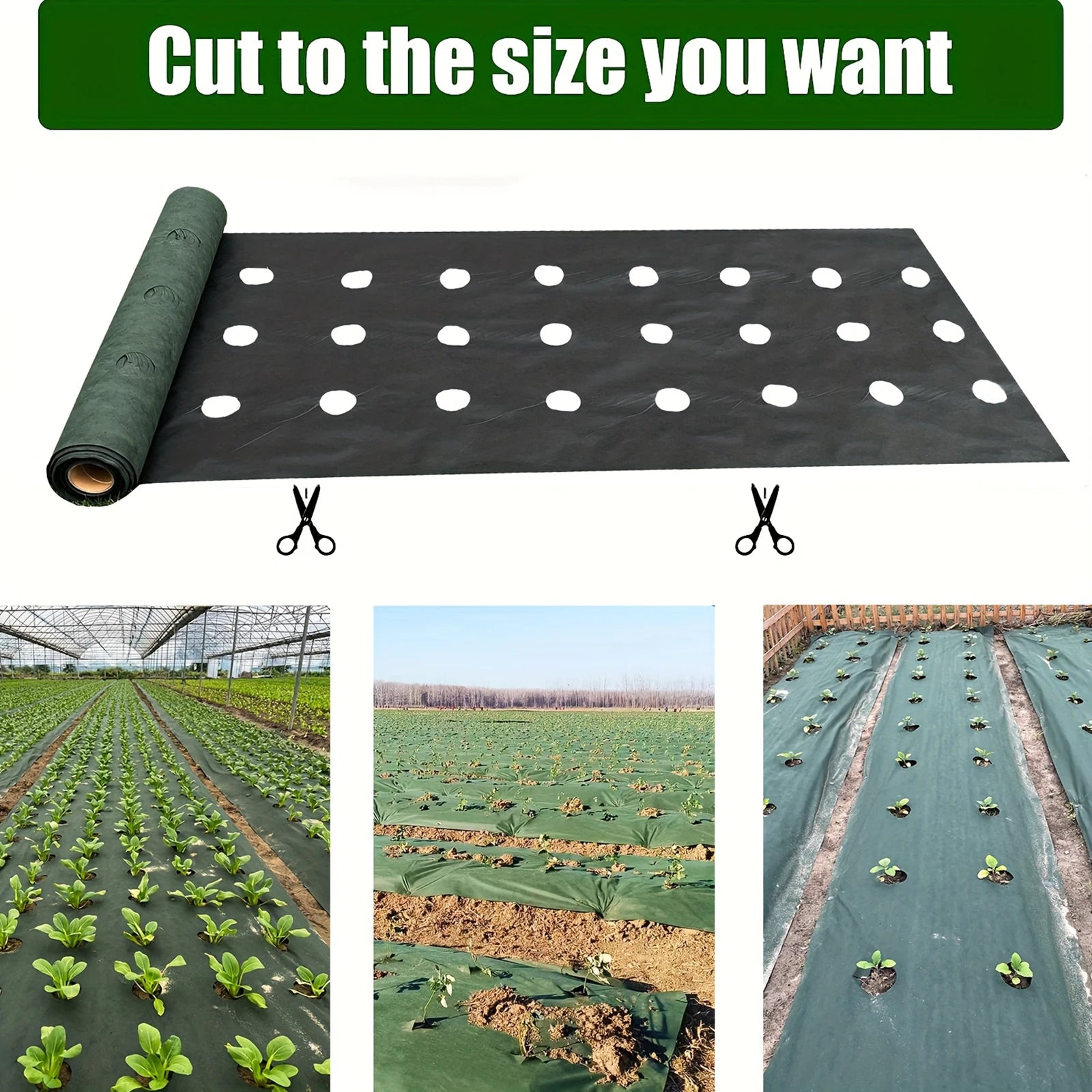 EcoGard Weed Control Fleece | Breathable Material for Vegetable Patches