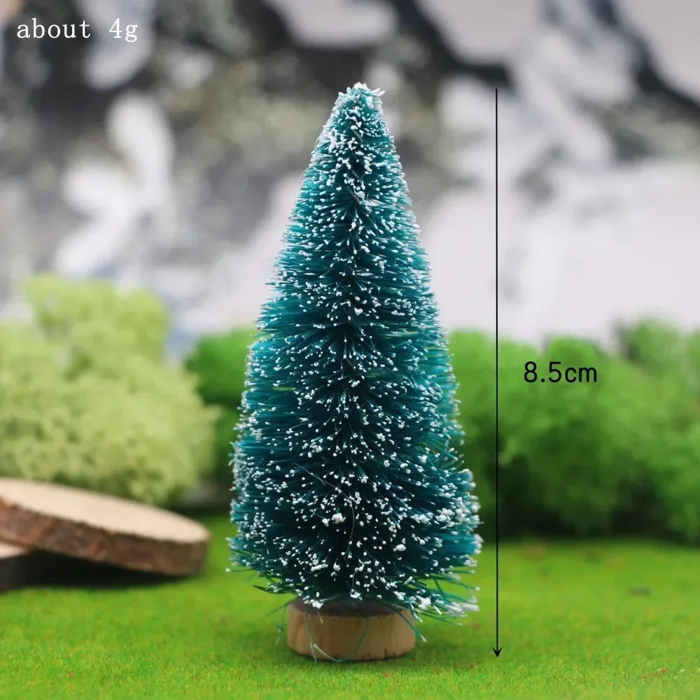 Festive Miniature Tree | Handcrafted from cedar and pine | Table decoration & Christmas figurine 4.5–13 cm