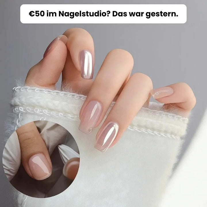 Glänzendes Chrome-Nagelpulver – Salonqualität für Zuhause