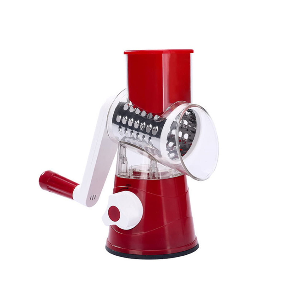 Efficient Vegetable Slicer and Grater – Practical Rotary Grater for Quick Cooking