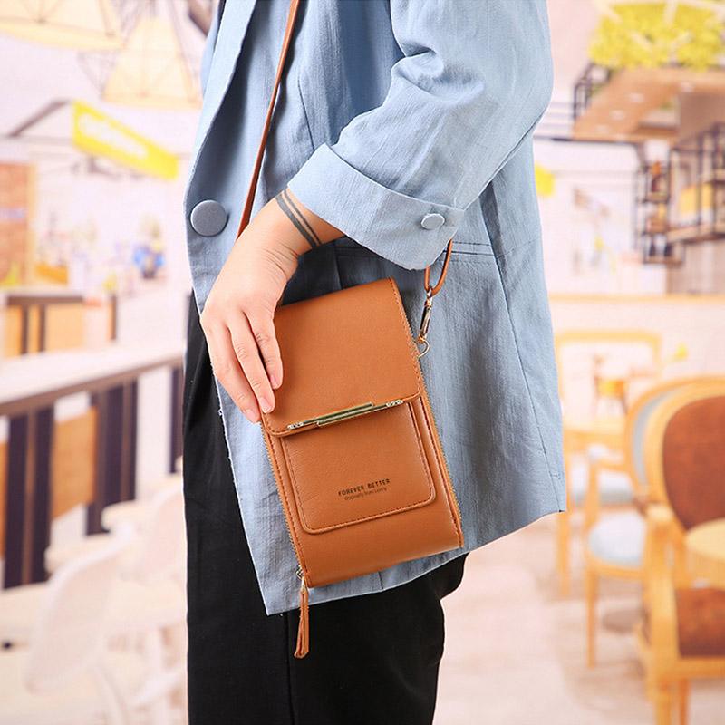 Elegante Handtasche mit RFID-Schutz und wasserdichtem Fach