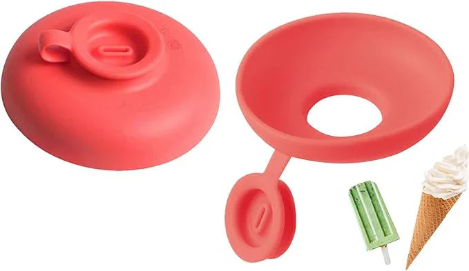 Bunte Silikon-Eishalter für Kinder – Perfekt für Feiern
