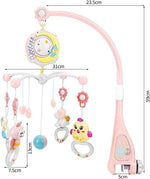 Musikalisches Baby-Mobile mit Lichtprojektion - Schlafhilfe für Säuglinge