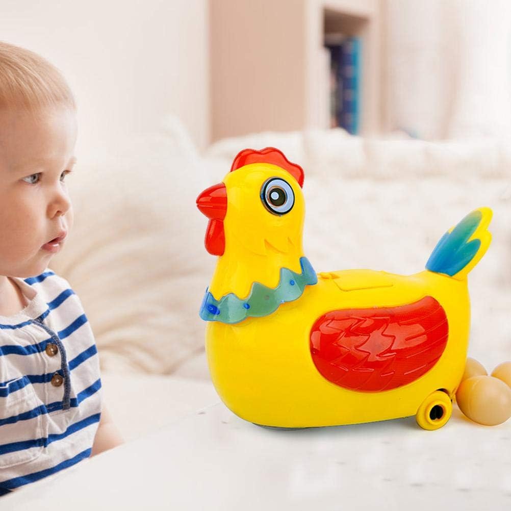 Musikalisches Hühnchen Spielzeug für Kinder mit Eierfunktion