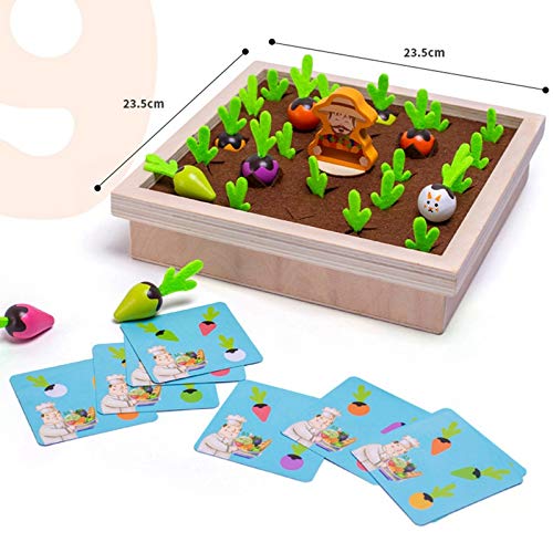 Spielzeug aus Filz für Montessori-Farmaktivitäten