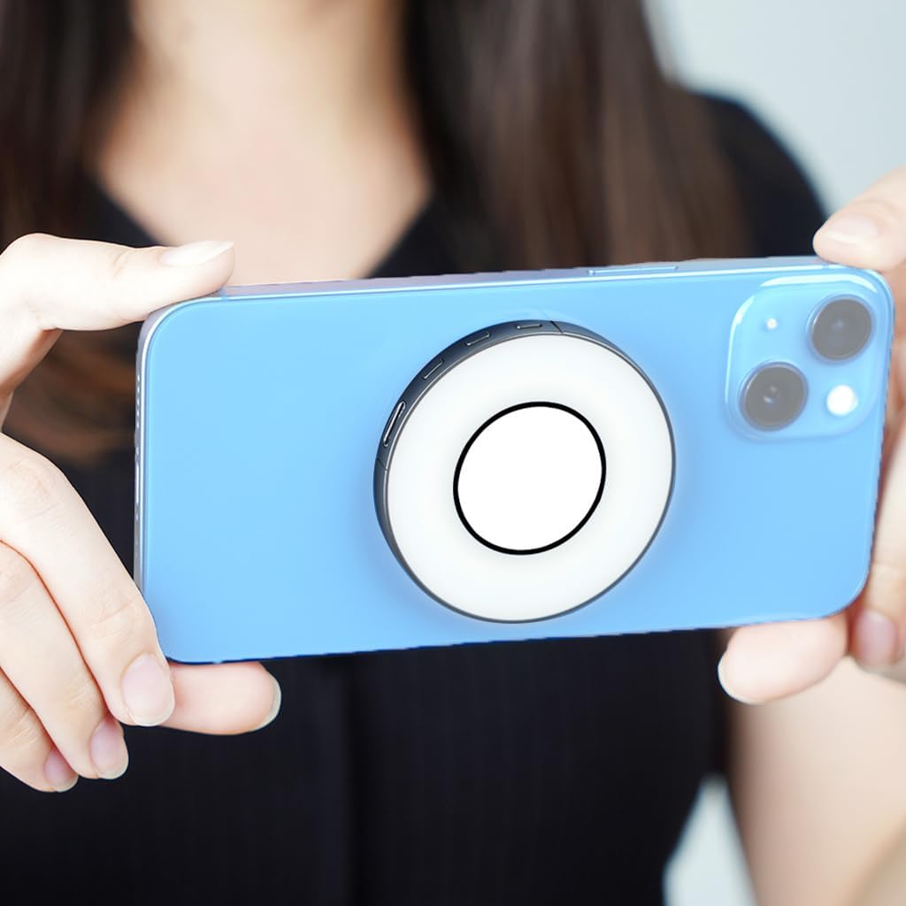 Stylish magnetic lamp with wireless charging and dimmable lighting