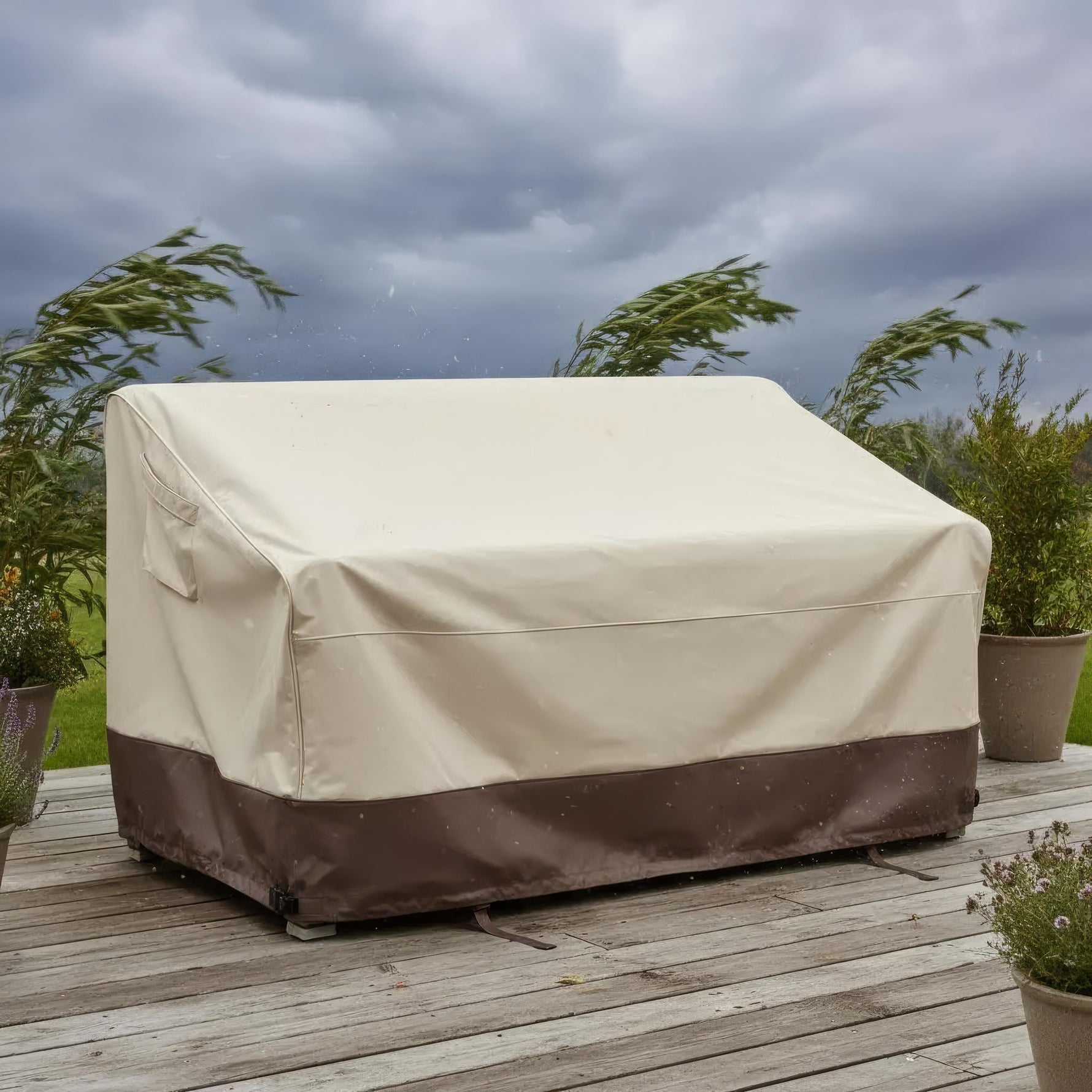 AquaGuard – 100 % wasserdichte Schutzhülle für Gartenmöbel