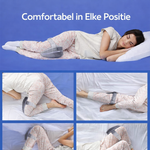 Pain-relieving leg rest pillow – For restful sleep
