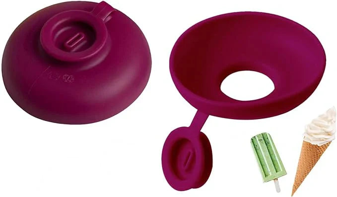 Bunte Silikon-Eishalter für Kinder – Perfekt für Feiern