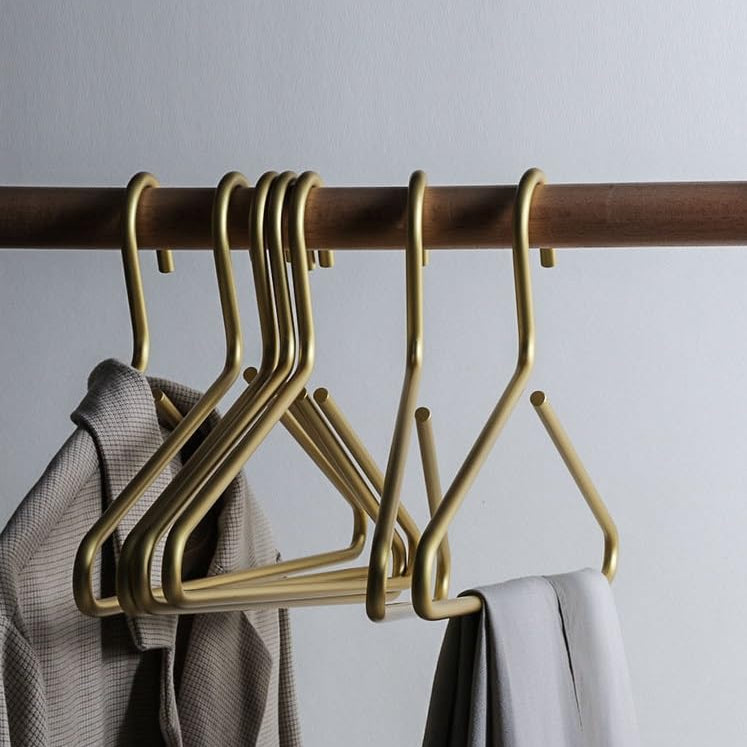 Stylish Metal Hangers for Your Wardrobe (Set of 5)