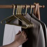 Stylish Metal Hangers for Your Wardrobe (Set of 5)