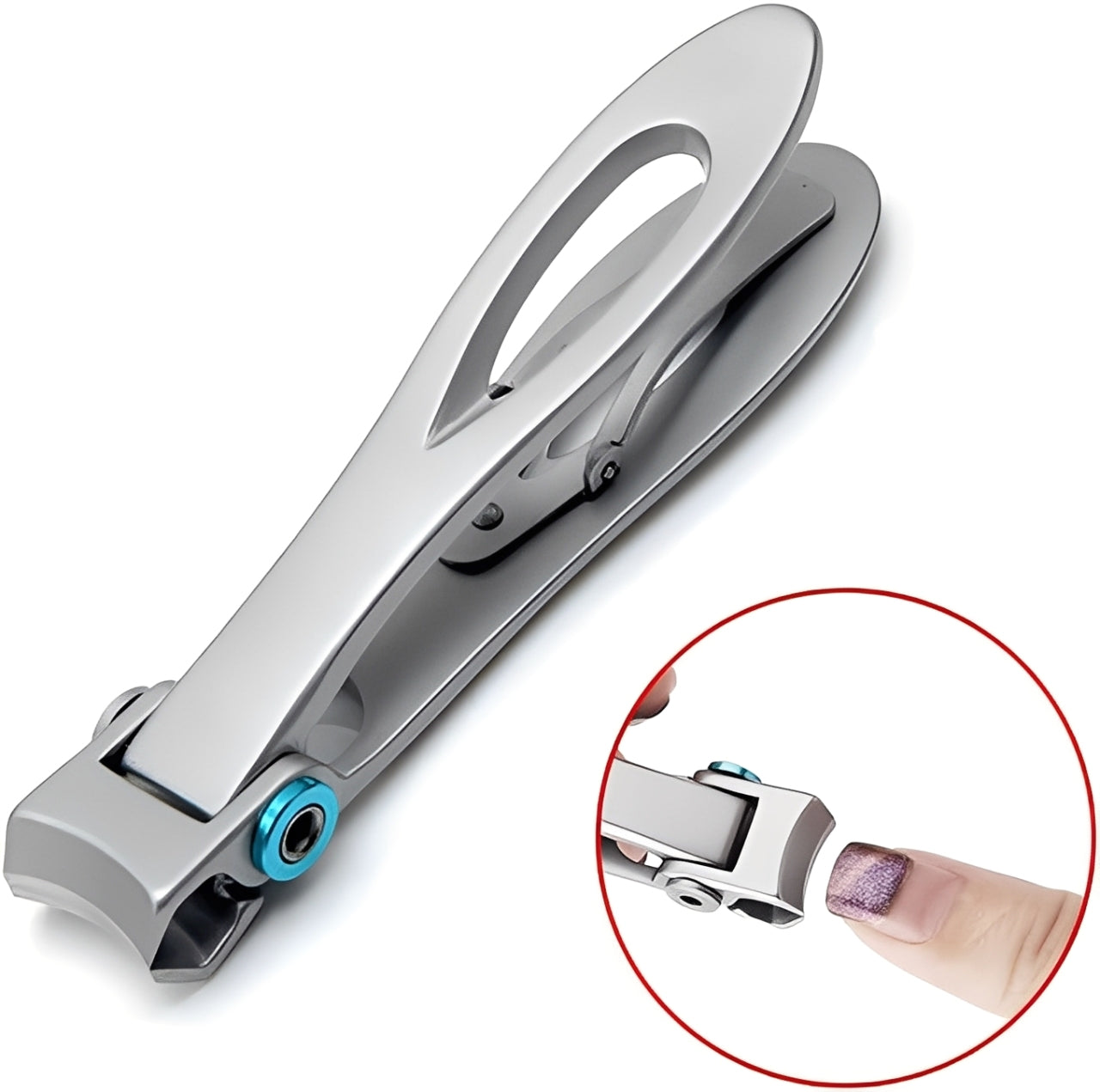 Ergonomischer Edelstahl-Nagelknipser für dicke Nägel