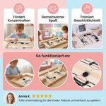Holz Schachbrettspiel mit Schleuder