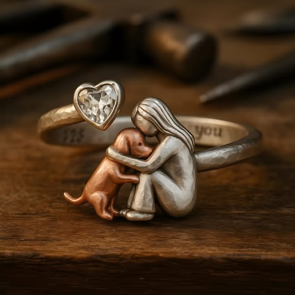 Hundefreund Schmuckstück – Halskette mit Pfotenmotiv