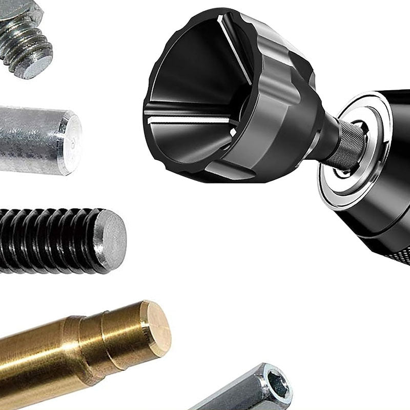 Entgratungswerkzeug für Außenfasen mit Hartmetallklinge