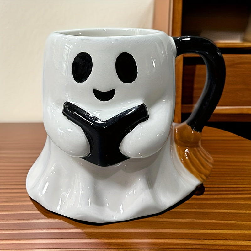 Geisterzauber | Halloween-Tasse mit fröhlichem Gespenst