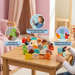 Alphabet Puzzle aus Holz – A-Z Lernspiel für Kinder